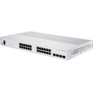 Cisco CBS Smart Managed 24-Port Gigabit Poe Switch – CBS250-24P-4G-UK